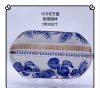 2020 new 12.5-inch rectangular fish plate tropical rainforest Specification image
